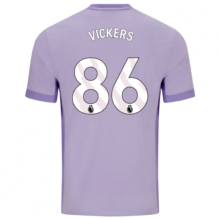Danxen Pánské Jacob Vickers #86 Taro Fialová Bílá Daleko Hráčské Dresy 2025/26 Dres