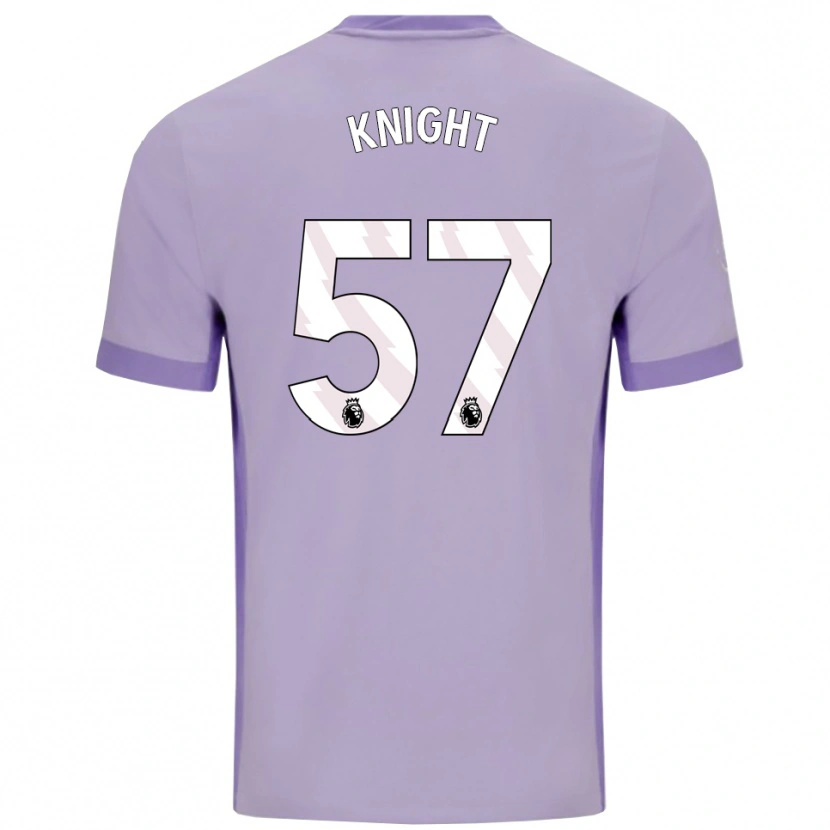 Danxen Pánské Joe Knight #57 Taro Fialová Bílá Daleko Hráčské Dresy 2025/26 Dres