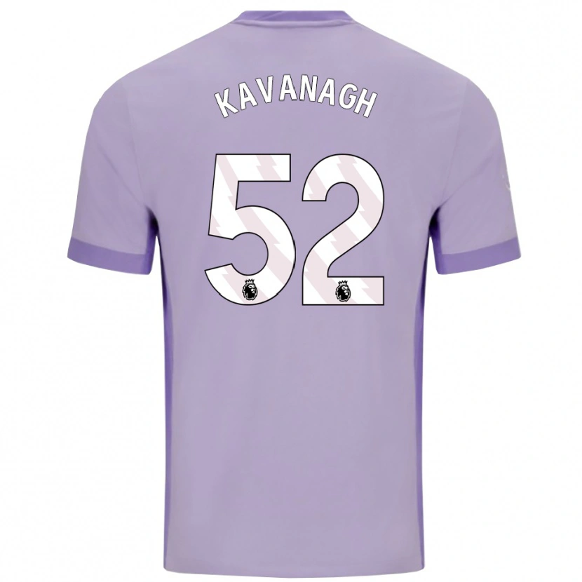 Danxen Pánské Leigh Kavanagh #52 Taro Fialová Bílá Daleko Hráčské Dresy 2025/26 Dres