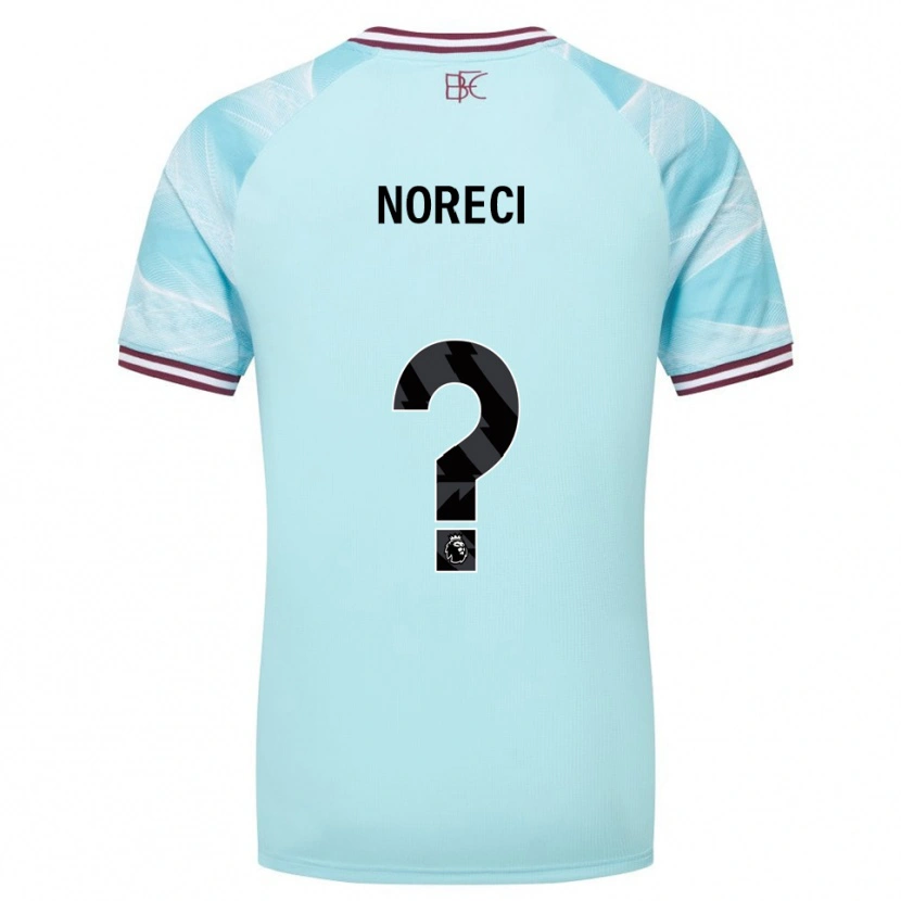 Danxen Pánské Jamie Noreci #0 Nebesky Modrá Burgundská Daleko Hráčské Dresy 2025/26 Dres