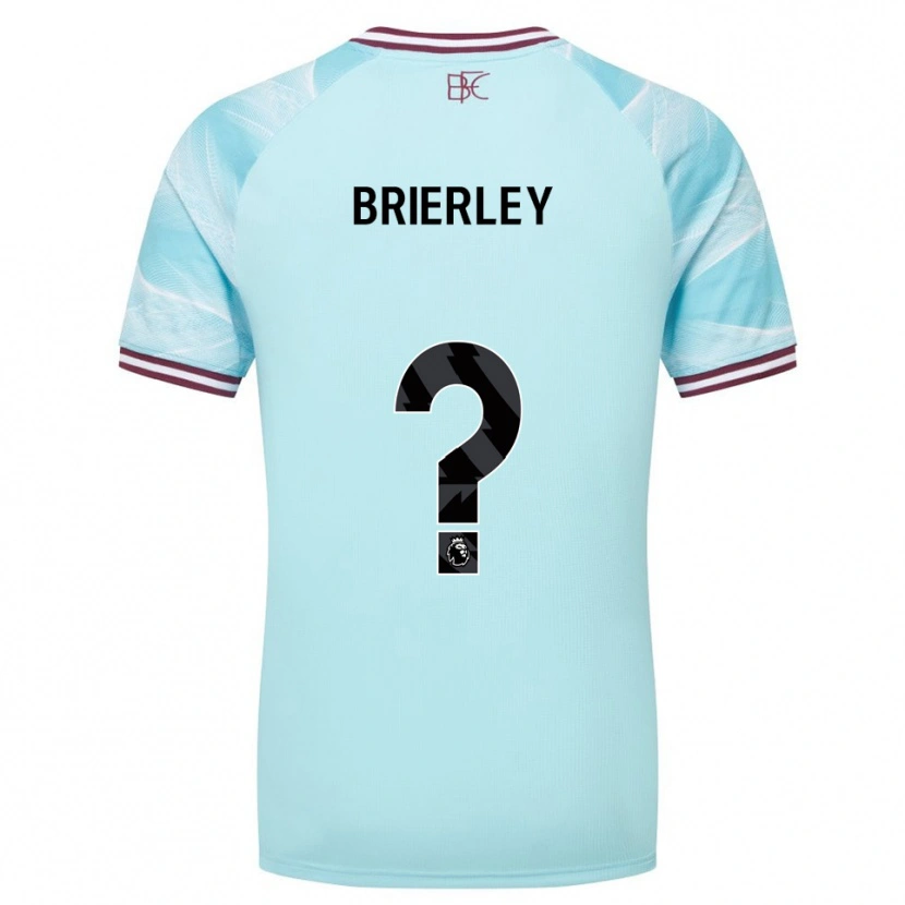 Danxen Pánské George Brierley #0 Nebesky Modrá Burgundská Daleko Hráčské Dresy 2025/26 Dres