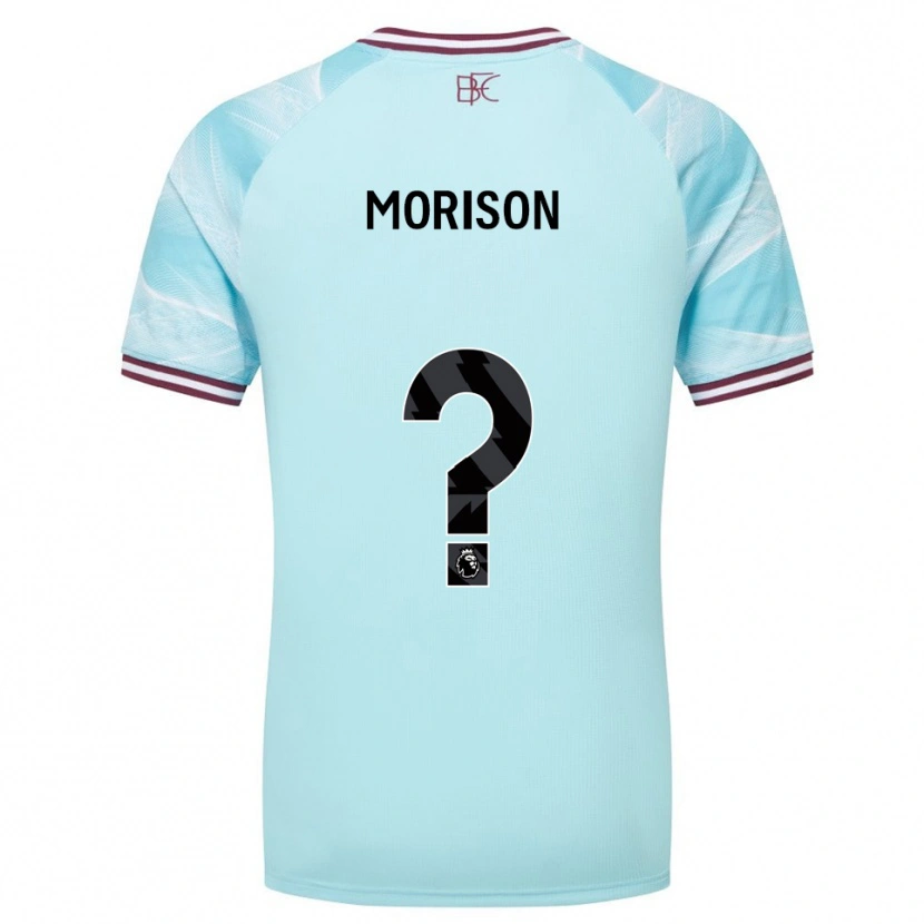 Danxen Pánské Dylan Morison #0 Nebesky Modrá Burgundská Daleko Hráčské Dresy 2025/26 Dres