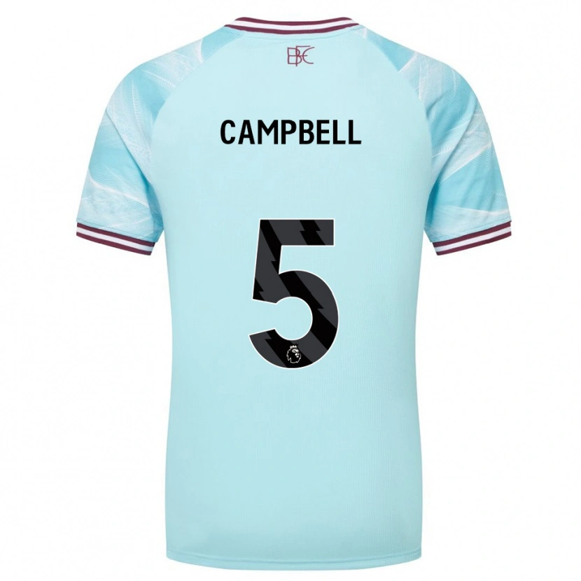Danxen Pánské Murray Campbell #5 Nebesky Modrá Burgundská Daleko Hráčské Dresy 2025/26 Dres