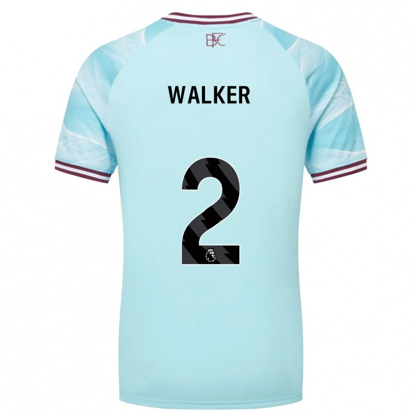 Danxen Pánské Kyle Walker #2 Nebesky Modrá Burgundská Daleko Hráčské Dresy 2025/26 Dres