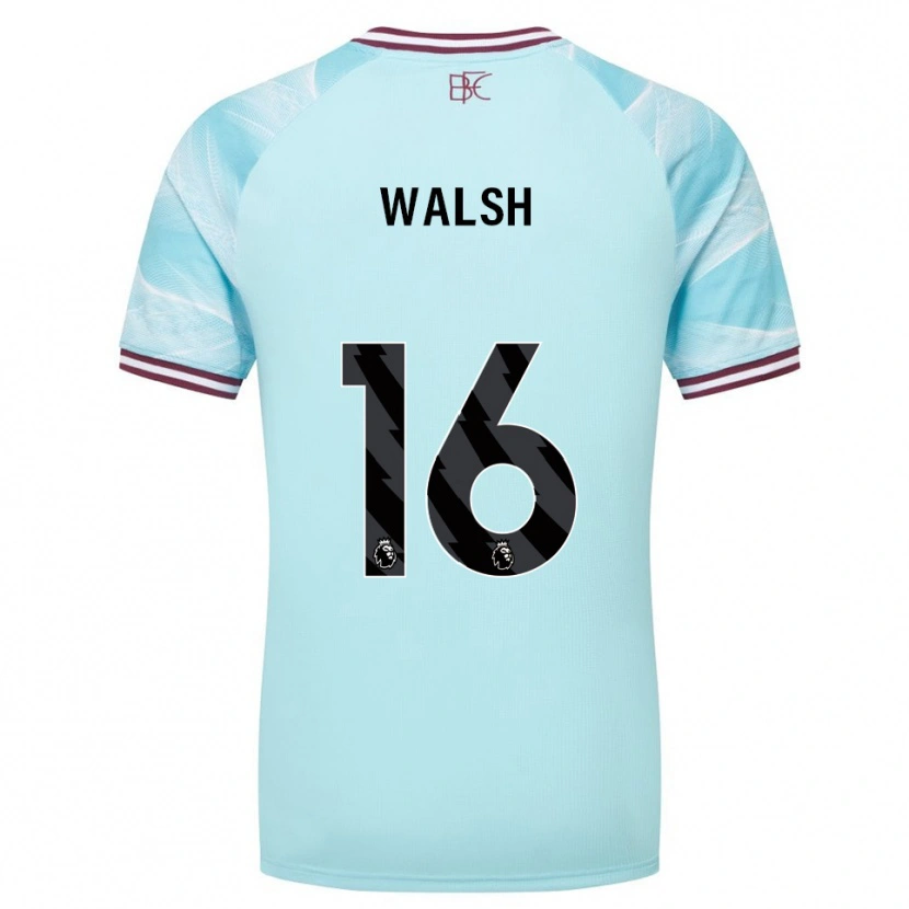 Danxen Pánské Lucy Walsh #16 Nebesky Modrá Burgundská Daleko Hráčské Dresy 2025/26 Dres