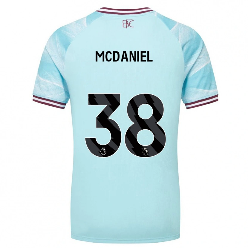 Danxen Pánské Louise Mcdaniel #38 Nebesky Modrá Burgundská Daleko Hráčské Dresy 2025/26 Dres