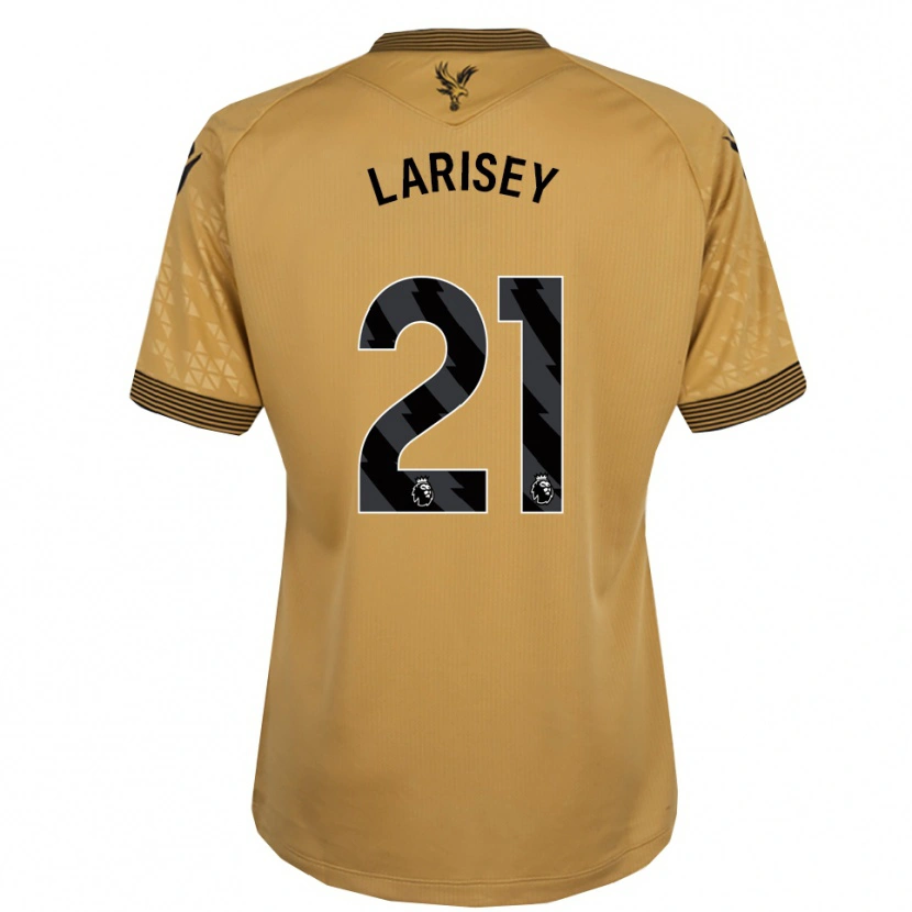 Danxen Pánské Clarissa Larisey #21 Zlatá Černá Daleko Hráčské Dresy 2025/26 Dres