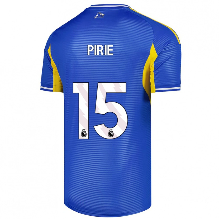 Danxen Pánské Lewis Pirie #15 Modrá Žlutá Daleko Hráčské Dresy 2025/26 Dres