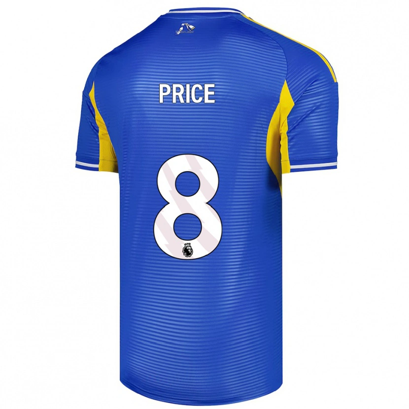 Danxen Pánské Leoni Price #8 Modrá Žlutá Daleko Hráčské Dresy 2025/26 Dres