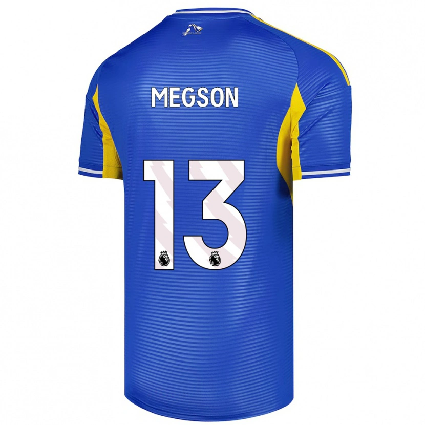 Danxen Pánské Miller Megson #13 Modrá Žlutá Daleko Hráčské Dresy 2025/26 Dres