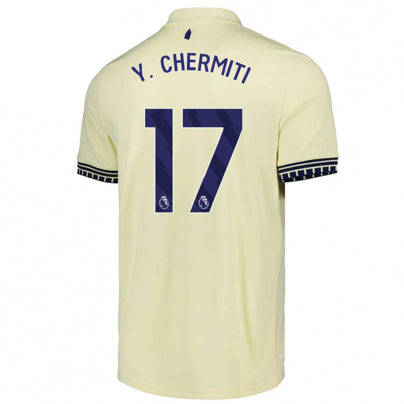 Danxen Pánské Chermiti #17 Smetanově Bílá Černá Daleko Hráčské Dresy 2025/26 Dres