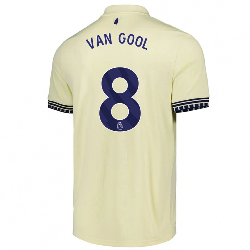 Danxen Pánské Rosa Van Gool #8 Smetanově Bílá Černá Daleko Hráčské Dresy 2025/26 Dres