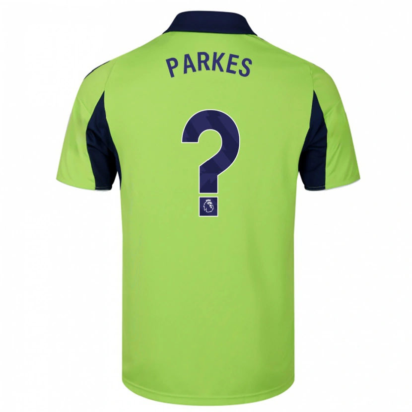 Danxen Pánské Stefan Parkes #0 Zelená Tmavě Modrá Bílá Daleko Hráčské Dresy 2025/26 Dres