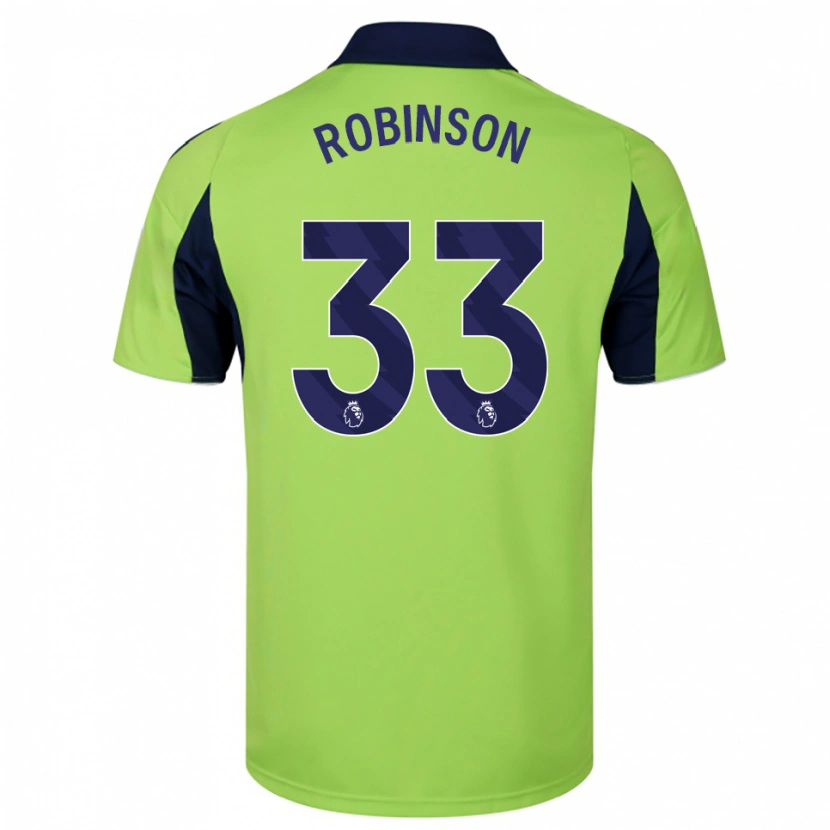 Danxen Pánské Antonee Robinson #33 Zelená Tmavě Modrá Bílá Daleko Hráčské Dresy 2025/26 Dres