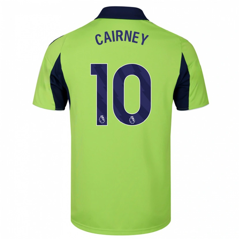 Danxen Pánské Tom Cairney #10 Zelená Tmavě Modrá Bílá Daleko Hráčské Dresy 2025/26 Dres