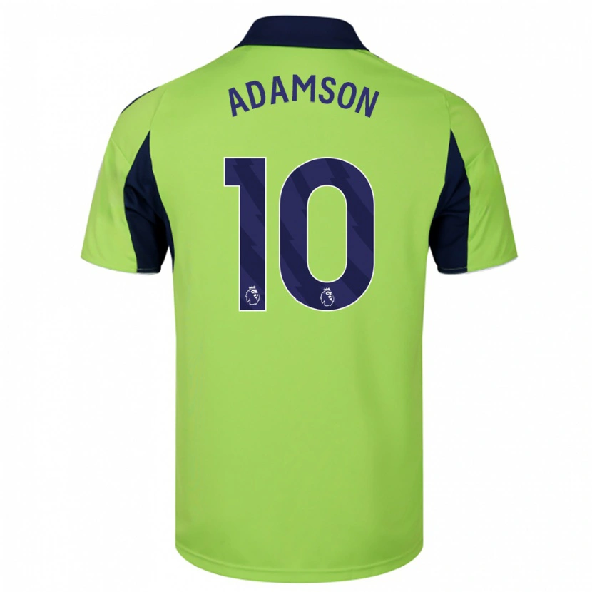 Danxen Pánské Sasha Adamson #10 Zelená Tmavě Modrá Bílá Daleko Hráčské Dresy 2025/26 Dres