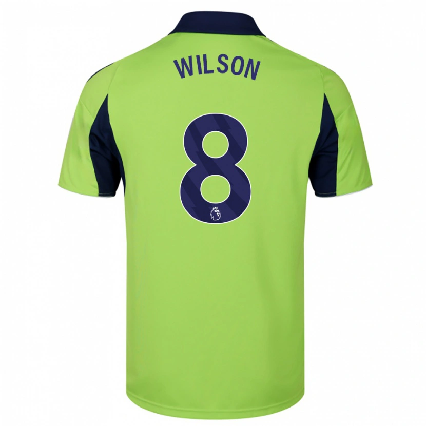 Danxen Pánské Harry Wilson #8 Zelená Tmavě Modrá Bílá Daleko Hráčské Dresy 2025/26 Dres