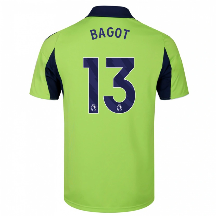 Danxen Pánské Matthew Bagot #13 Zelená Tmavě Modrá Bílá Daleko Hráčské Dresy 2025/26 Dres