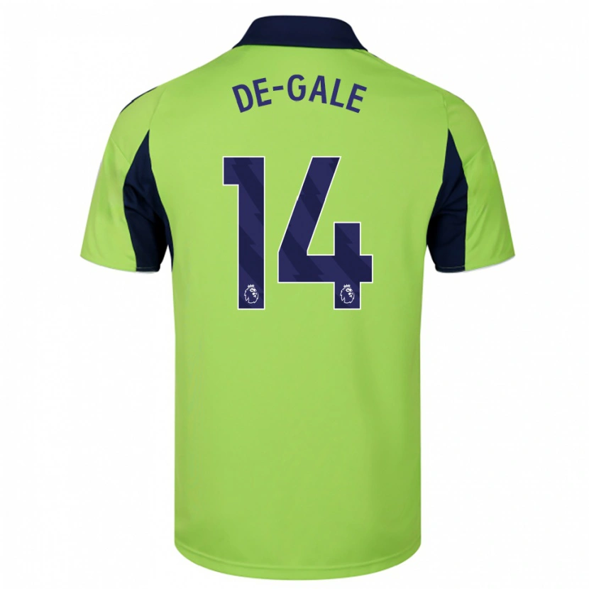 Danxen Pánské Dylan De-Gale #14 Zelená Tmavě Modrá Bílá Daleko Hráčské Dresy 2025/26 Dres