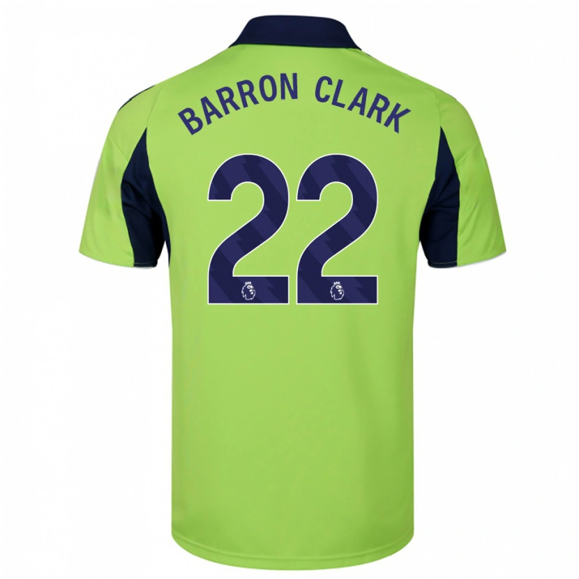 Danxen Pánské Betty Barron-Clark #22 Zelená Tmavě Modrá Bílá Daleko Hráčské Dresy 2025/26 Dres