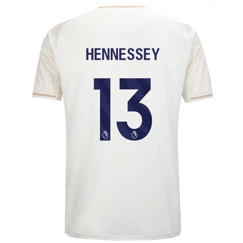 Danxen Pánské Wayne Hennessey #13 Smetanově Bílá Černá Daleko Hráčské Dresy 2025/26 Dres