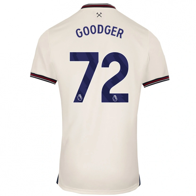 Danxen Pánské Tommy Goodger #72 Smetanově Bílá Daleko Hráčské Dresy 2025/26 Dres