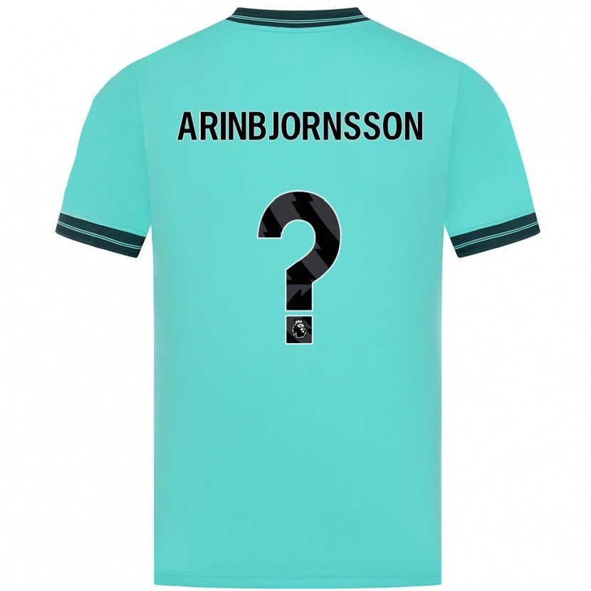 Danxen Pánské Palmi Arinbjornsson #0 Nebesky Modrá Zelená Daleko Hráčské Dresy 2025/26 Dres