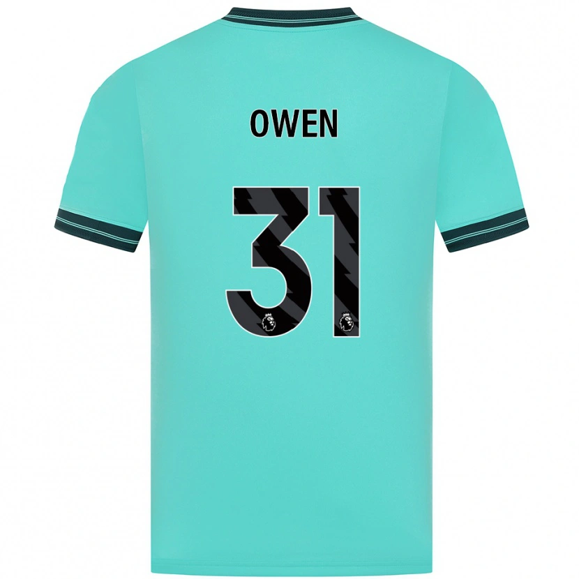 Danxen Pánské Skye Owen #31 Nebesky Modrá Zelená Daleko Hráčské Dresy 2025/26 Dres