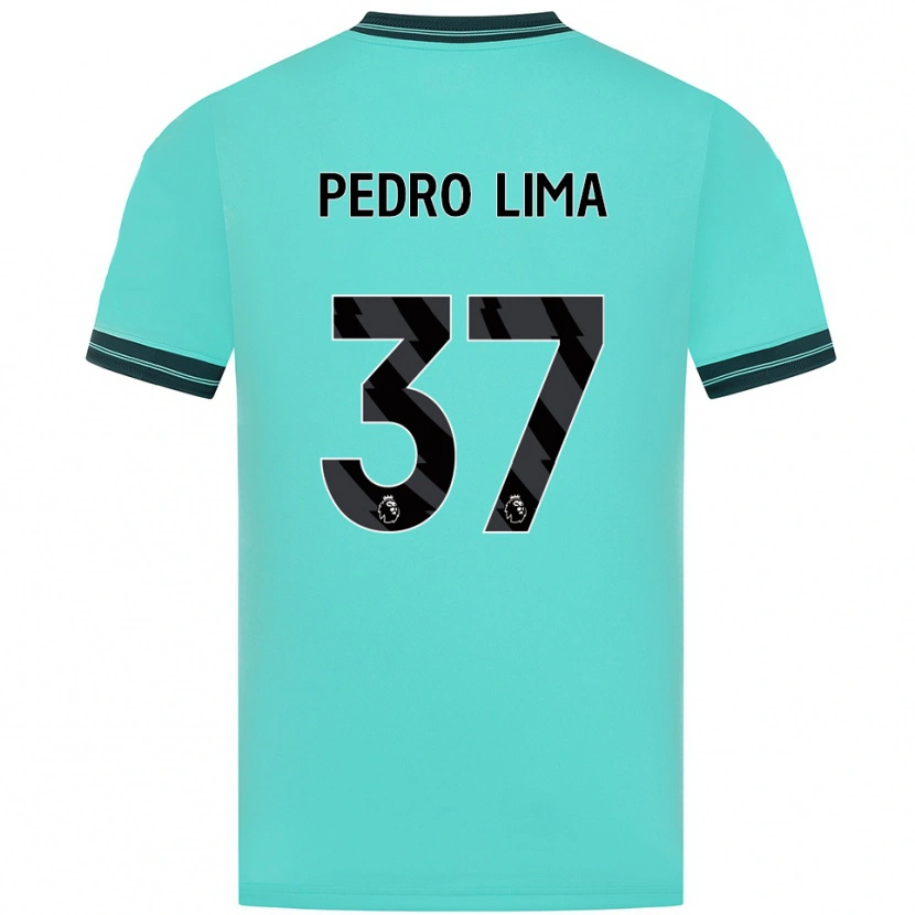 Danxen Pánské Pedro Lima #37 Nebesky Modrá Zelená Daleko Hráčské Dresy 2025/26 Dres