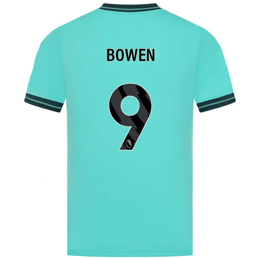 Danxen Pánské Reiss Bowen #9 Nebesky Modrá Zelená Daleko Hráčské Dresy 2025/26 Dres