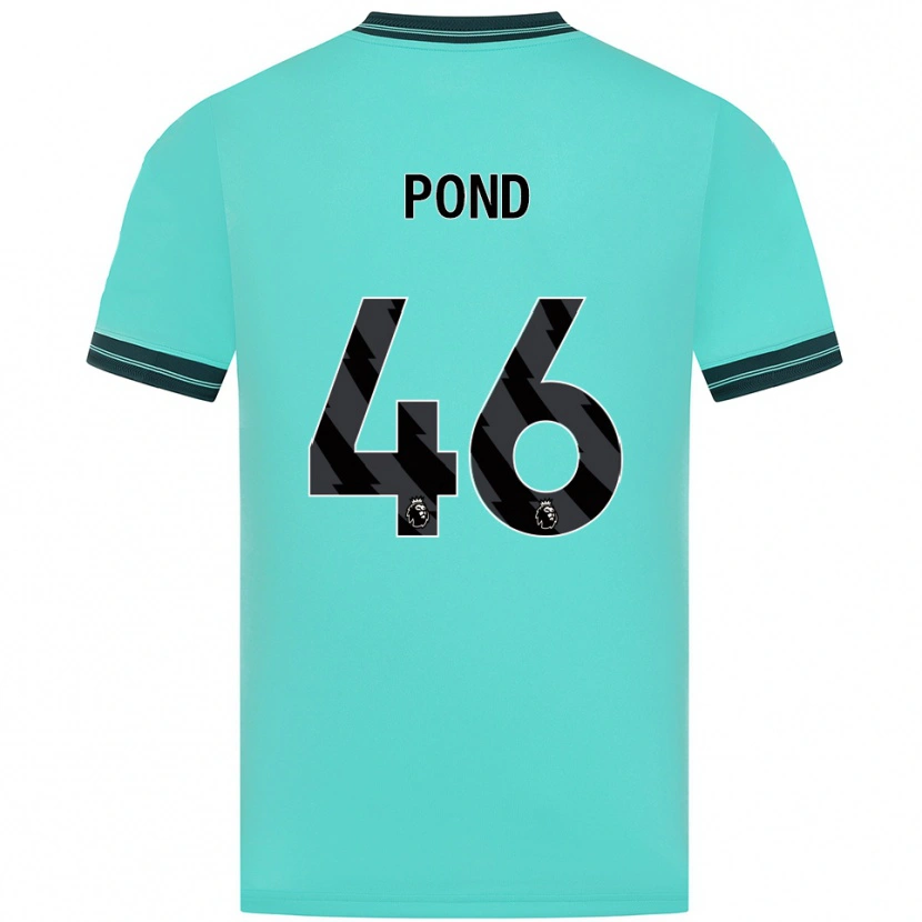 Danxen Pánské Alfie Pond #46 Nebesky Modrá Zelená Daleko Hráčské Dresy 2025/26 Dres