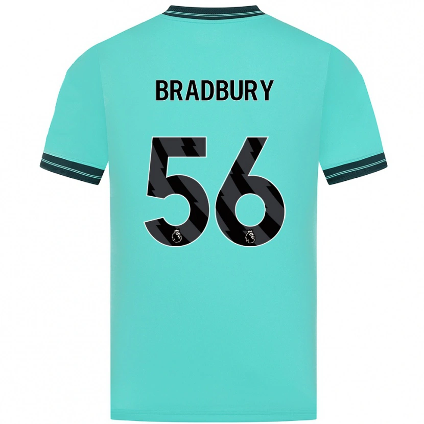 Danxen Pánské Makenzie Bradbury #56 Nebesky Modrá Zelená Daleko Hráčské Dresy 2025/26 Dres