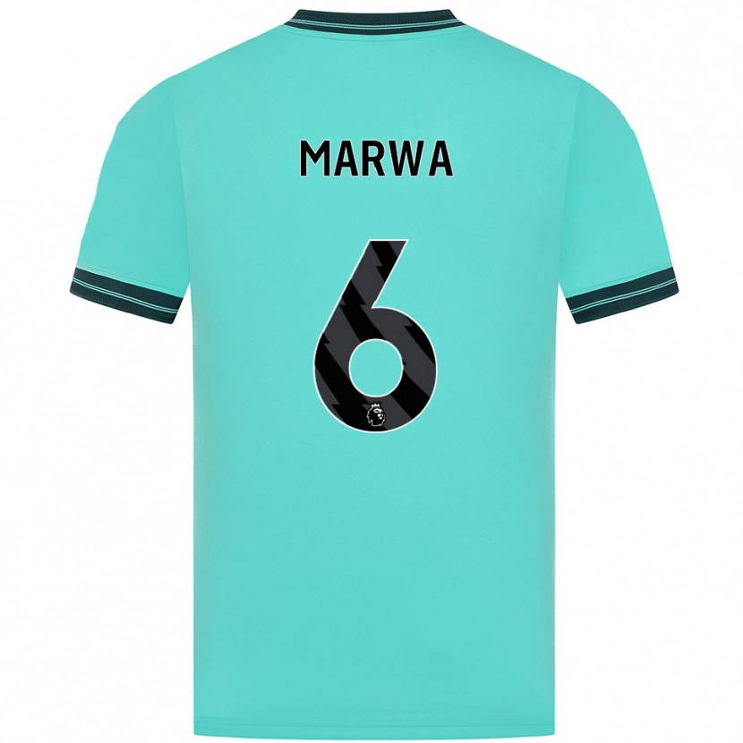 Danxen Pánské Bjørn Marwa #6 Nebesky Modrá Zelená Daleko Hráčské Dresy 2025/26 Dres