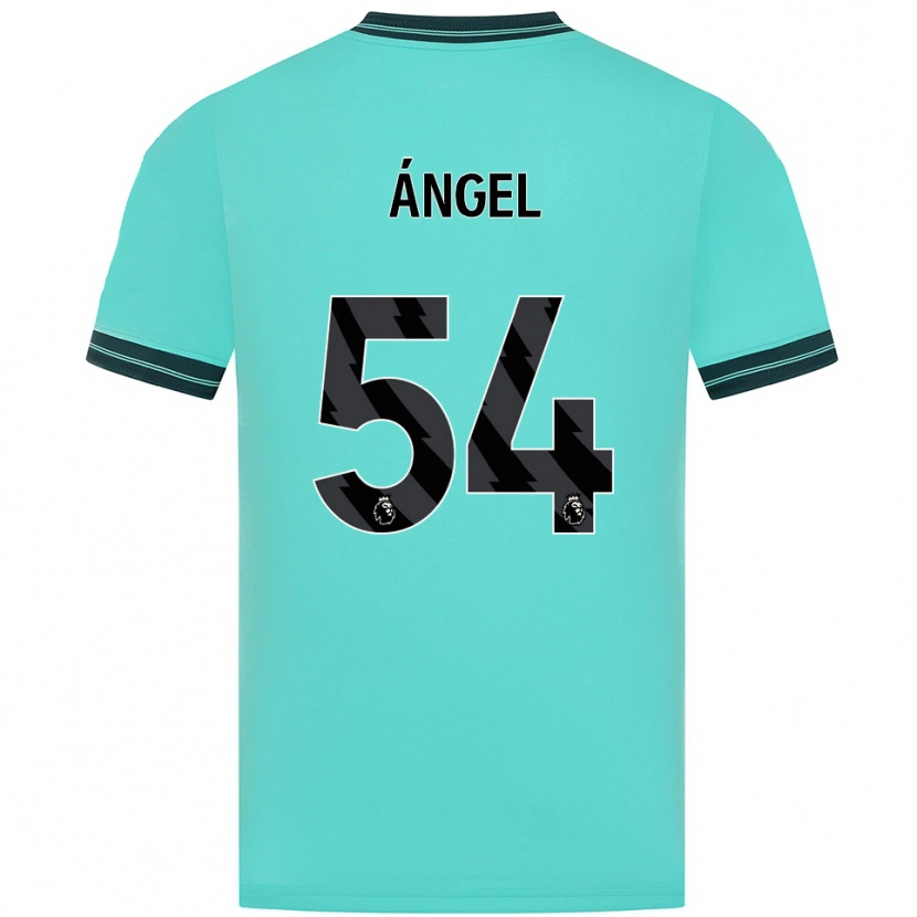 Danxen Pánské Dani Ángel #54 Nebesky Modrá Zelená Daleko Hráčské Dresy 2025/26 Dres