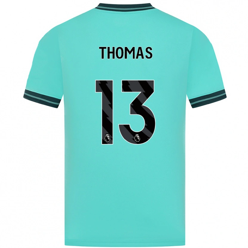 Danxen Pánské Bec Thomas #13 Nebesky Modrá Zelená Daleko Hráčské Dresy 2025/26 Dres