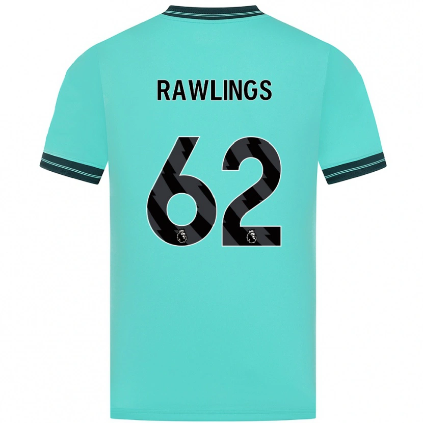 Danxen Pánské Luke Rawlings #62 Nebesky Modrá Zelená Daleko Hráčské Dresy 2025/26 Dres