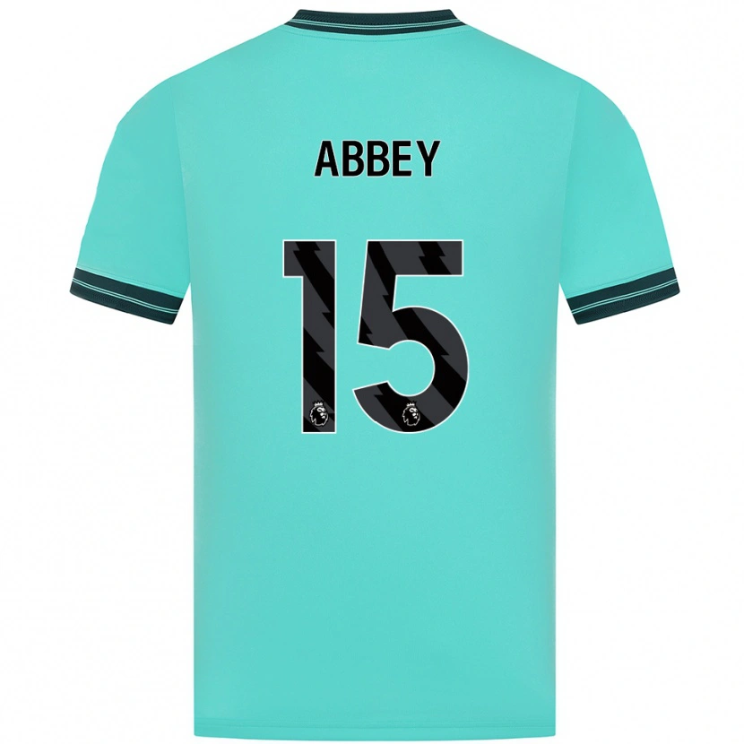 Danxen Pánské Jerome Abbey #15 Nebesky Modrá Zelená Daleko Hráčské Dresy 2025/26 Dres