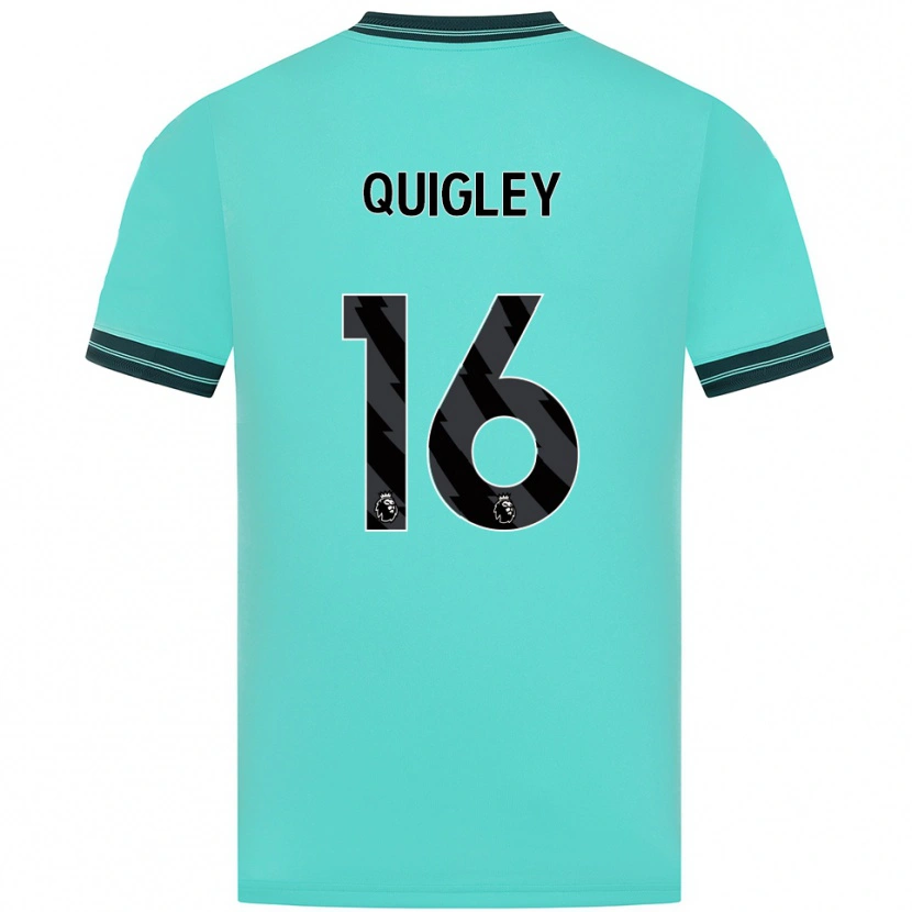 Danxen Pánské Racheal Quigley #16 Nebesky Modrá Zelená Daleko Hráčské Dresy 2025/26 Dres