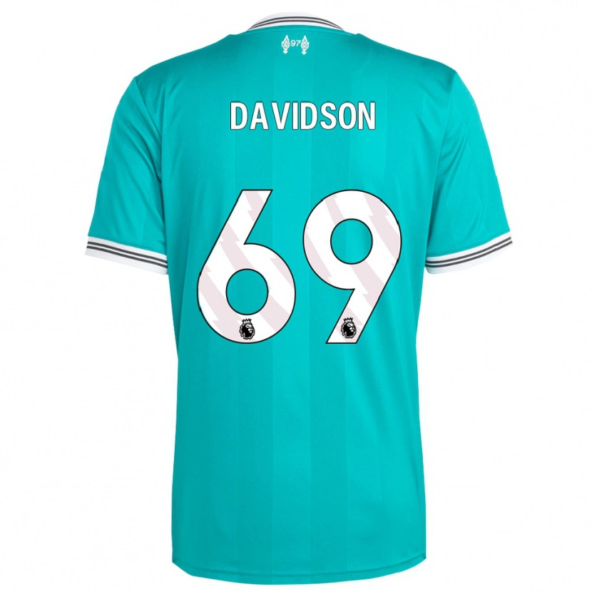 Danxen Pánské Josh Davidson #69 Zelená Bílá Třetí Hráčské Dresy 2025/26 Dres