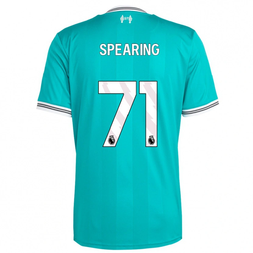 Danxen Pánské Jay Spearing #71 Zelená Bílá Třetí Hráčské Dresy 2025/26 Dres