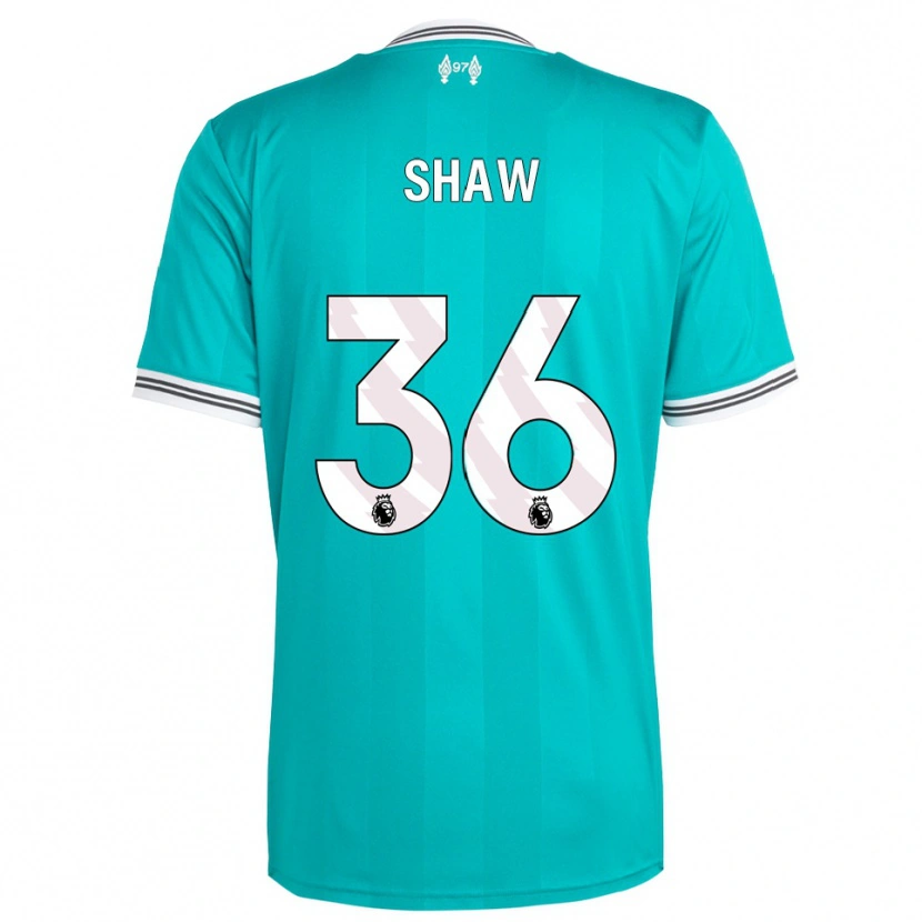 Danxen Pánské Zara Shaw #36 Zelená Bílá Třetí Hráčské Dresy 2025/26 Dres