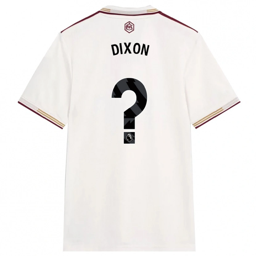 Danxen Pánské Danny Dixon #0 Smetanově Bílá Burgundská Třetí Hráčské Dresy 2025/26 Dres