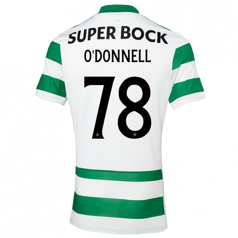 Danxen Dámské Miri O'donnell #78 Zelená Bílá Domů Hráčské Dresy 2025/26 Dres