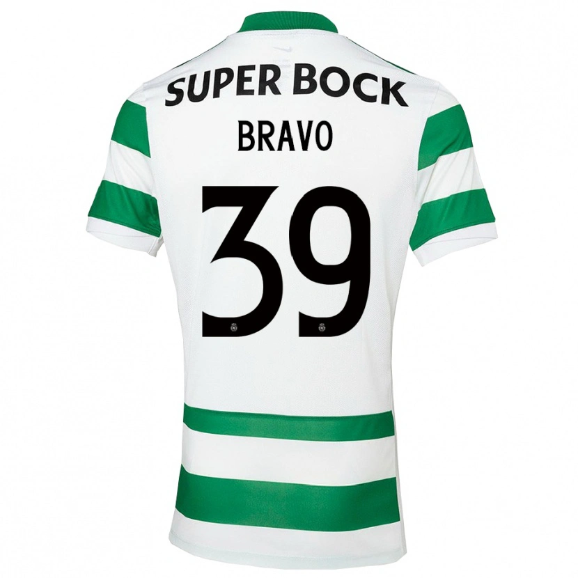 Danxen Dámské Andreia Bravo #39 Zelená Bílá Domů Hráčské Dresy 2025/26 Dres