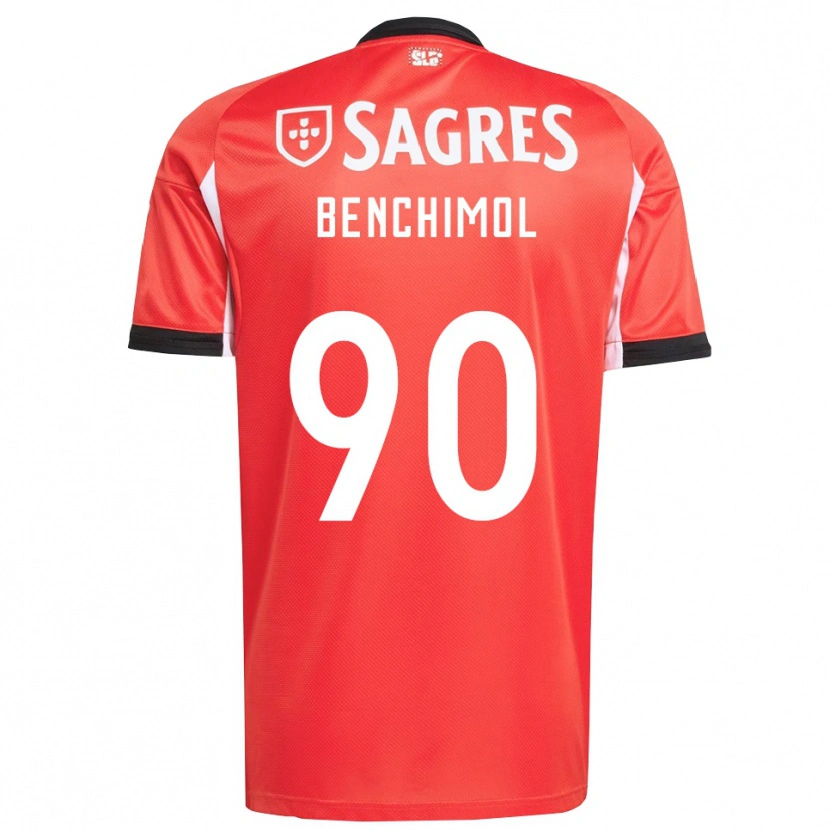 Danxen Dámské Benchimol #90 Červená Bílá Domů Hráčské Dresy 2025/26 Dres