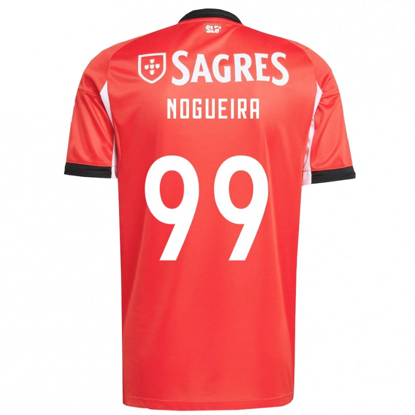 Danxen Dámské Beatriz Nogueira #99 Červená Bílá Domů Hráčské Dresy 2025/26 Dres