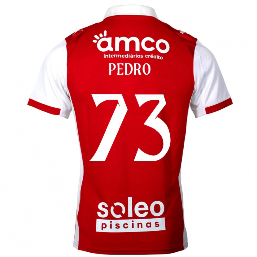 Danxen Dámské Zé Pedro #73 Červená Bílá Domů Hráčské Dresy 2025/26 Dres