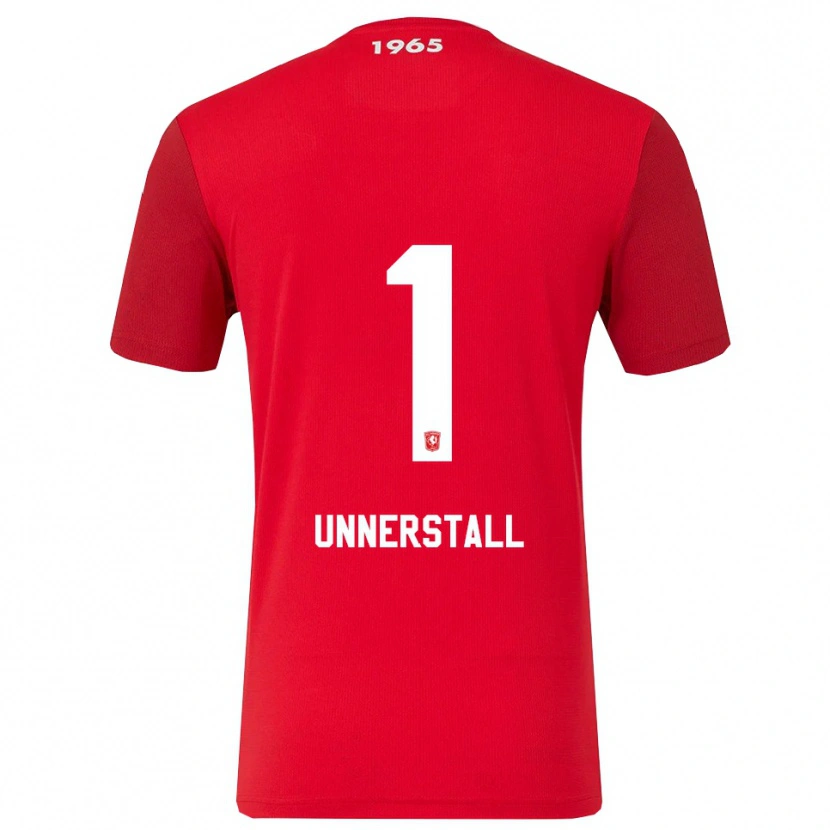 Danxen Dámské Lars Unnerstall #1 Červená Bílá Domů Hráčské Dresy 2025/26 Dres