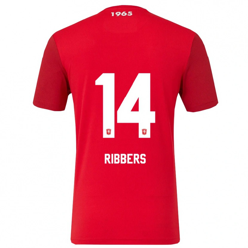 Danxen Dámské Jort Ribbers #14 Červená Bílá Domů Hráčské Dresy 2025/26 Dres