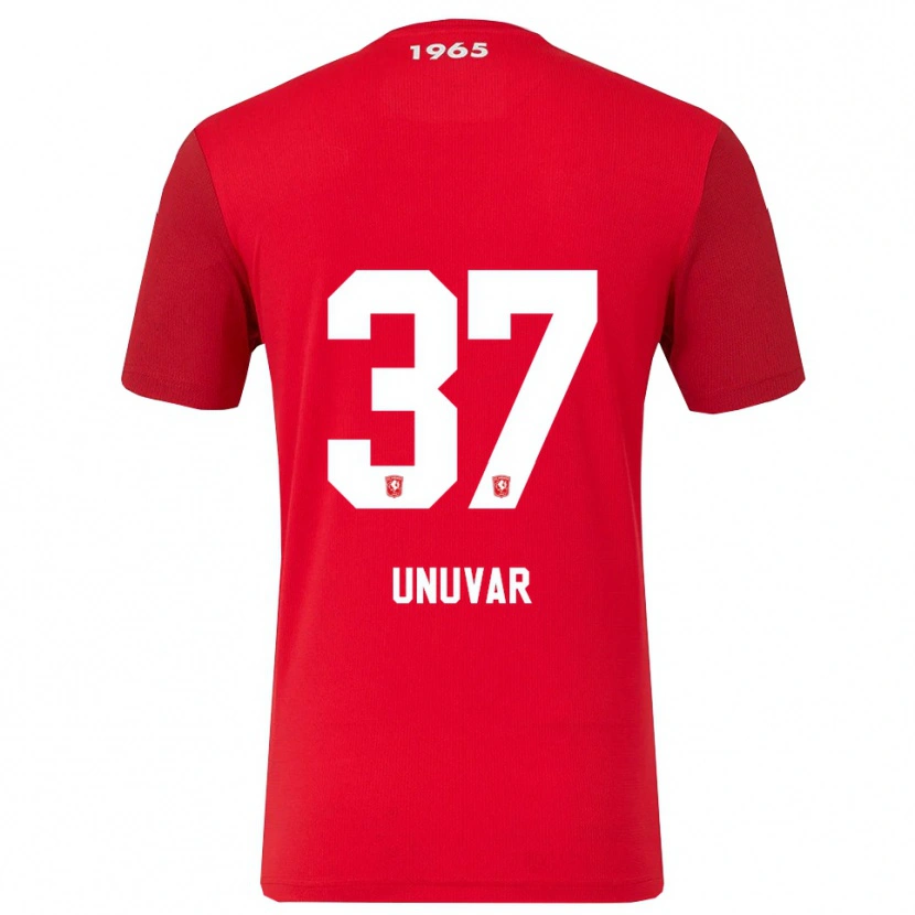 Danxen Dámské Naci Ünüvar #37 Červená Bílá Domů Hráčské Dresy 2025/26 Dres